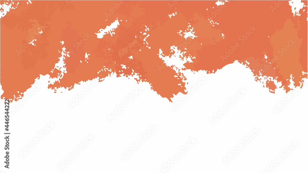 Obraz premium Orange watercolor background for textures backgrounds and web banners design