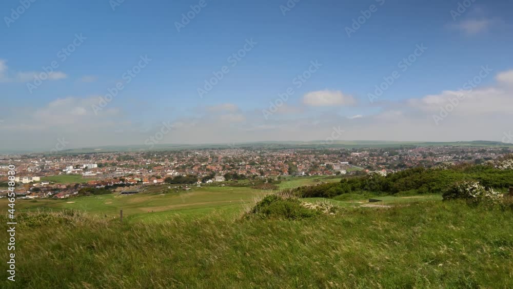 An overview of Brighton from the hill
