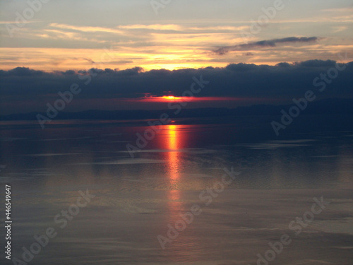cloudy sunset