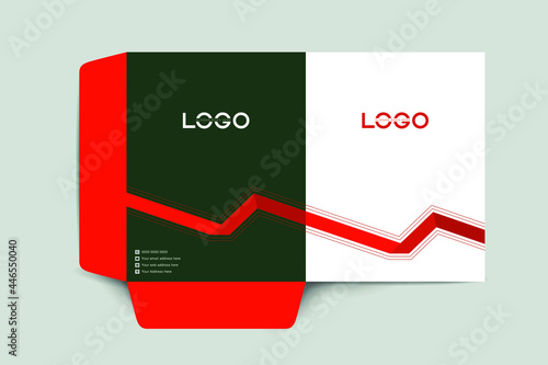 cover design, paper folder, business concept for a photo and text. The layout for printing and production.