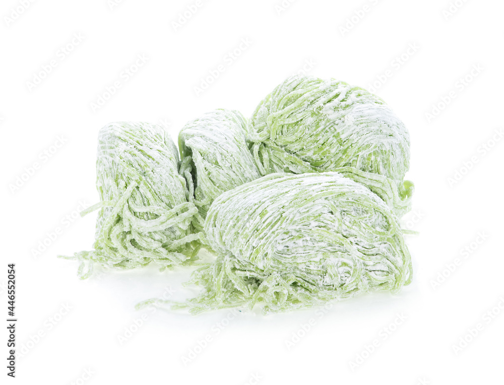 Noodles isolated on white background Noodles isolated on white background