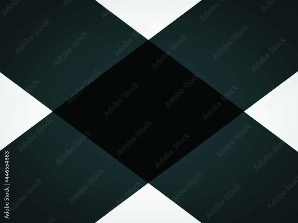 Fototapeta premium Abstract dark green and black colour pattern, illustration image