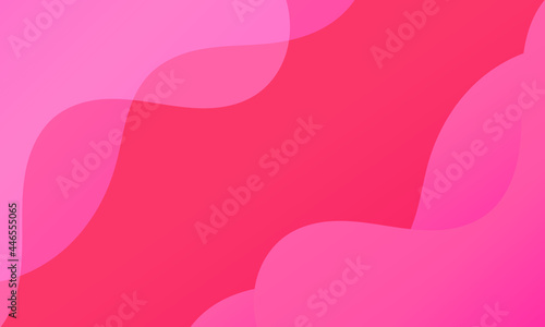 Abstract Pink geometric background. Modern background design. Liquid color. Fluid shapes composition. Fit for presentation design. website, basis for banners, wallpapers, brochure, posters