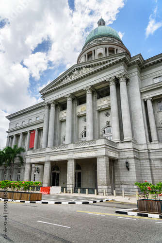 Facade of the National Gallery Singapore