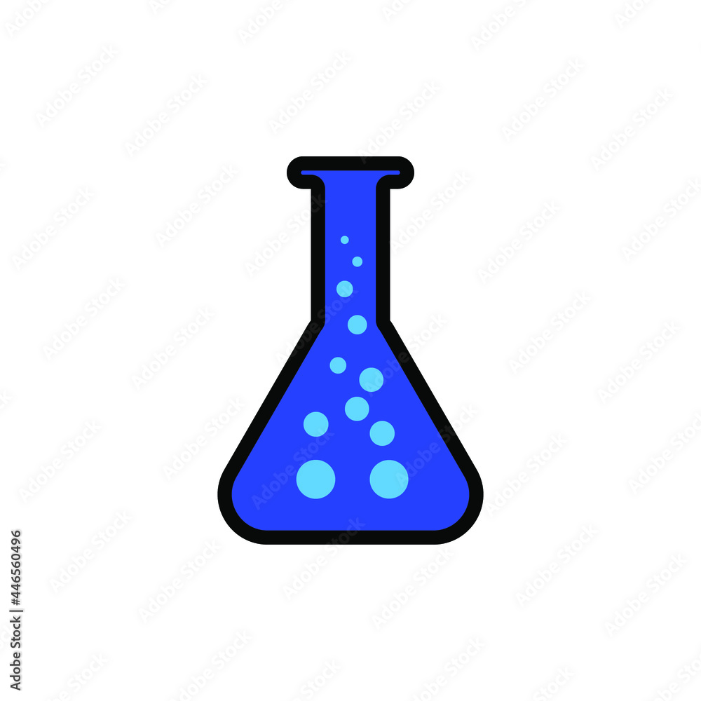 chemical flask. chemical tube icon biology equipment laboratory chemistry research technology and test theme Vector illustration chemical flask. chemical tube icon biology equipment laboratory chemistry research technology and test theme Vector illustration