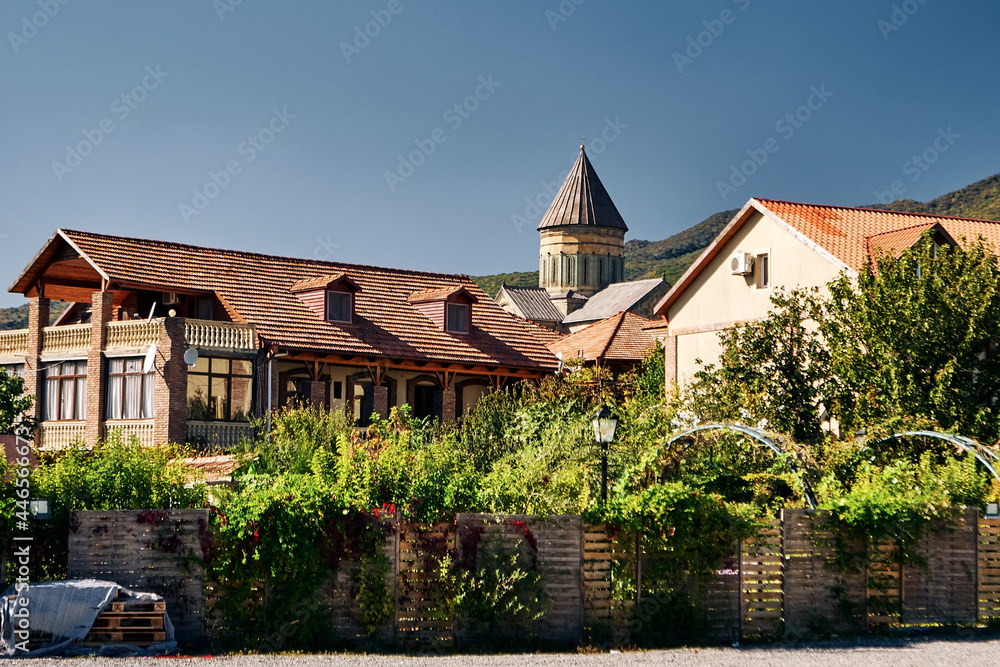 Ancient capital of Georgia - Mtskheta, old country house Ancient capital of Georgia - Mtskheta, old country house