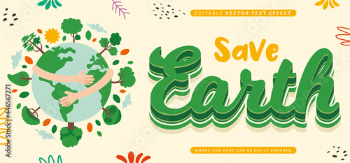 Fully Editable Text Effect Style