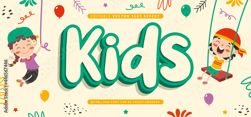 Fully Editable Text Effect Style