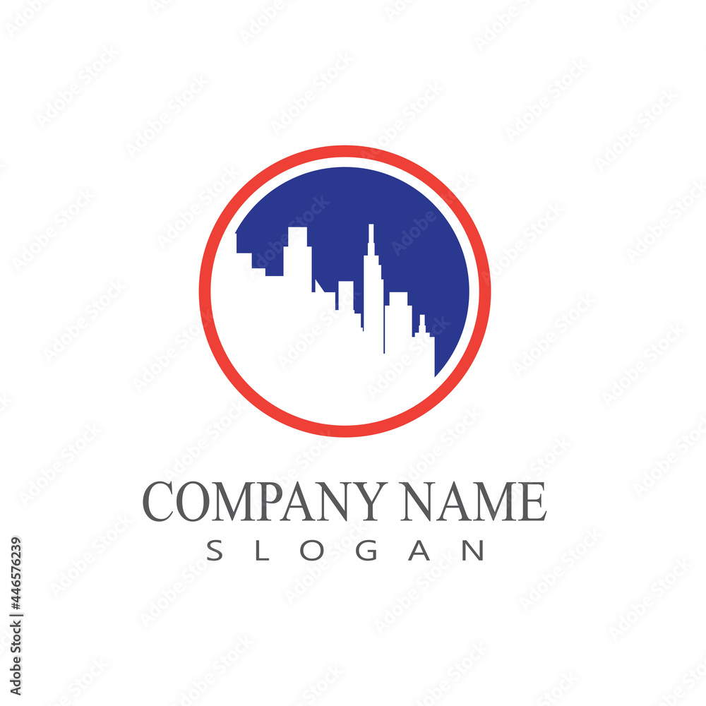 Real Estate , Property and Construction Logo design