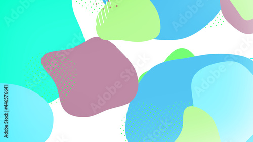 pop color paint splash pattern geometric design trendy  background01 photo