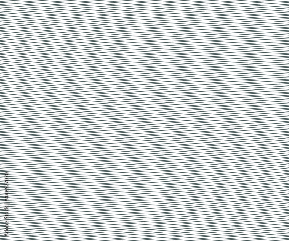 Zig Zag lines pattern. Black wavy line on white background. Abstract wave, vector illustration Zig Zag lines pattern. Black wavy line on white background. Abstract wave, vector illustration