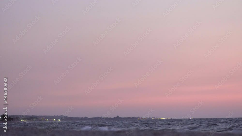 Sunset on the Beach of Kos, Greece. Sunset on the Beach of Kos, Greece.