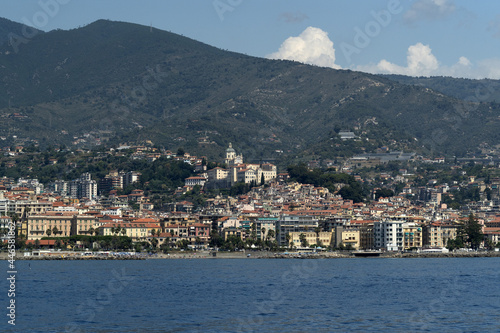 sanremo view from the sea photo