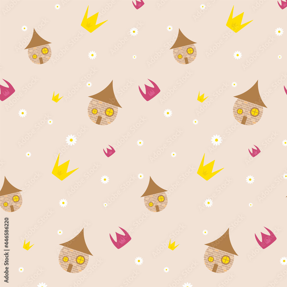 house on a beige background house on a beige background