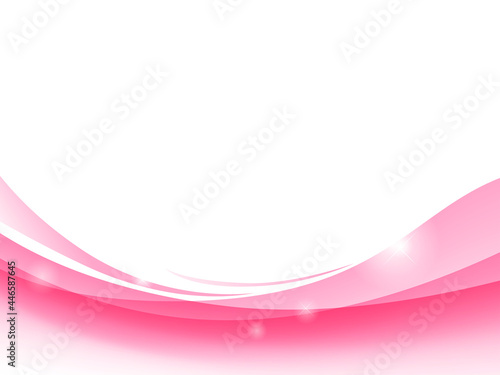 ピンク色の波の背景