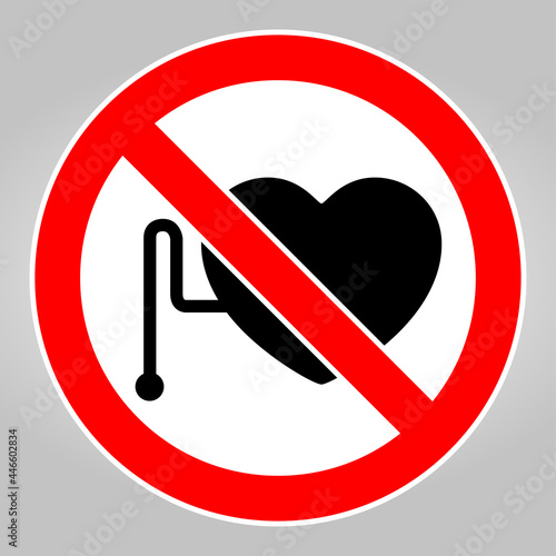 Magnetic Fields Located In This Area Can Be Harmful To Pacemakers