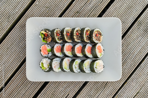 Sushi na dworze - lato