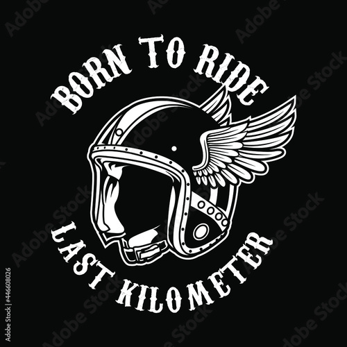 Motorcycle helmet retro
Helmets are used to protect the head in the event of a traffic accident on motorcycle users.