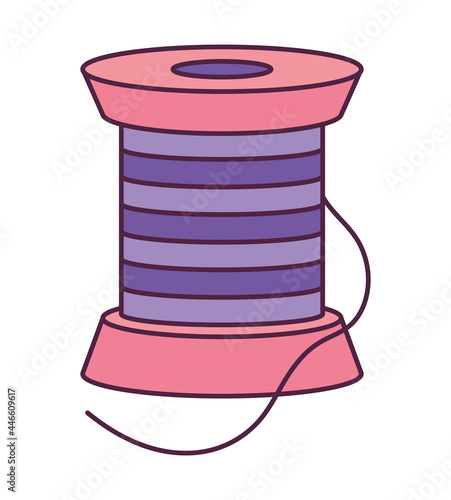 pink spool design