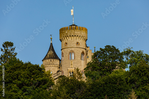 The Castle Landsberg at Meiningen in Thuringia