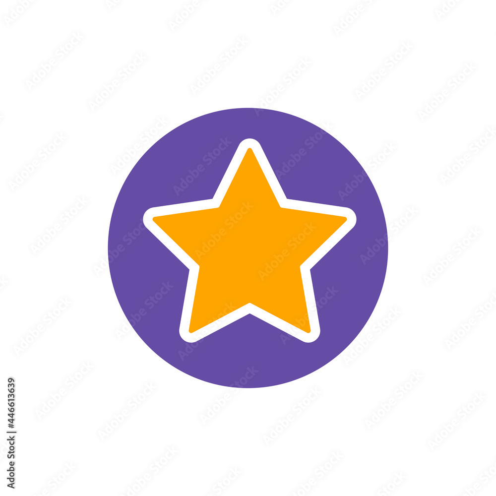 Add to favorites vector glyph icon, star symbol Add to favorites vector glyph icon, star symbol