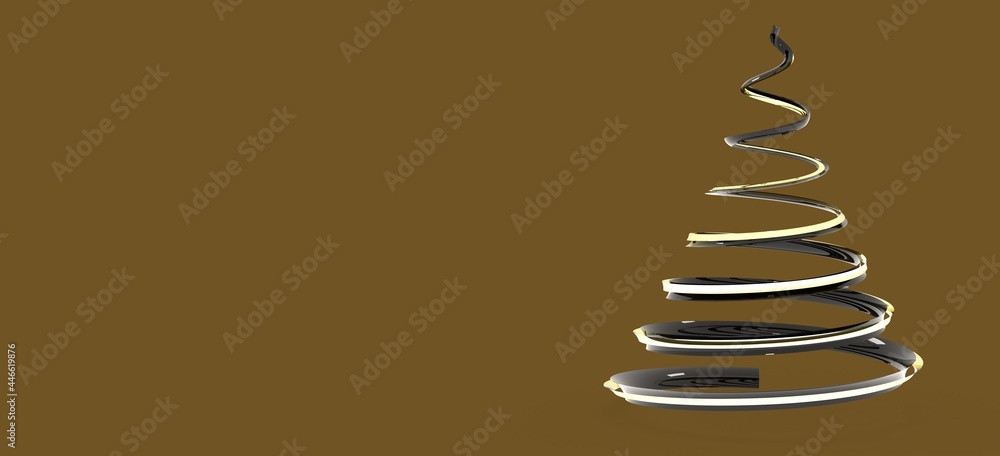 3d merry christmas card modern 3d minimal tree 3d merry christmas card modern 3d minimal tree