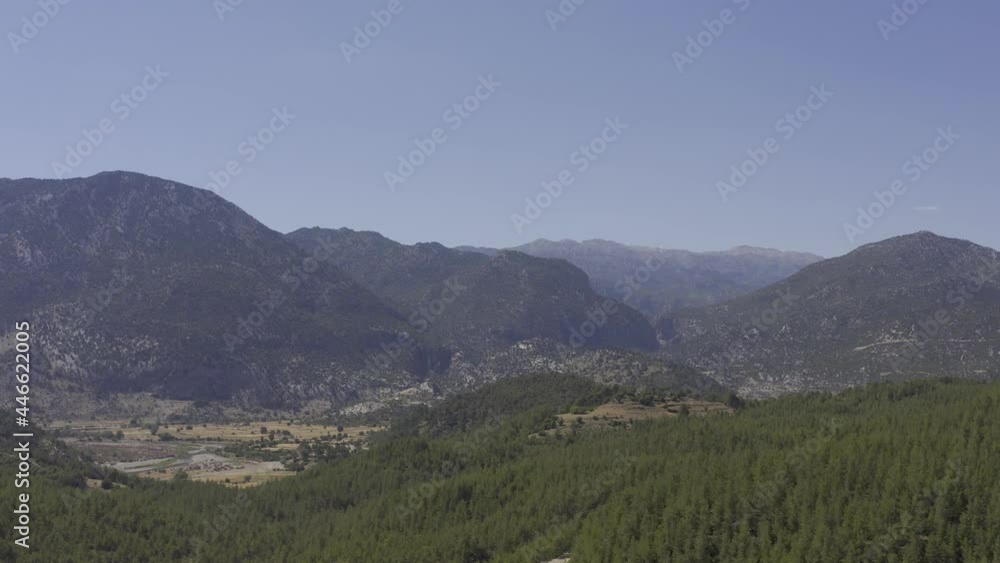 Aerial, Mountainous Çukurca Aera, Turkey Aerial, Mountainous Çukurca Aera, Turkey