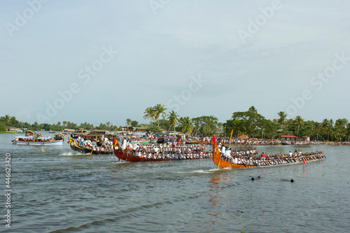 Tableau sur toile Nehru trophy boat race,kerala.India