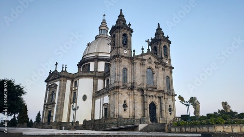 Panorama of Sanctuary Sameiro Braga Portugal 