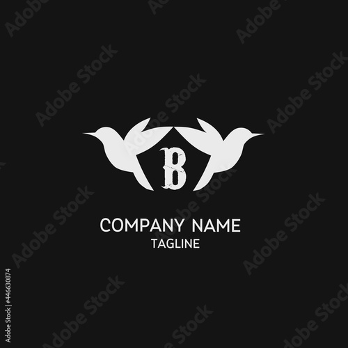Illustration Vector Graphic of Two Birds Perfect for Your Company Logo Apparel Design Banner Poster etc.