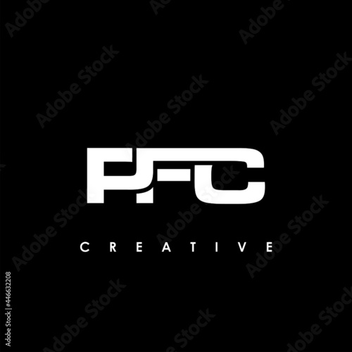 PFC Letter Initial Logo Design Template Vector Illustration photo