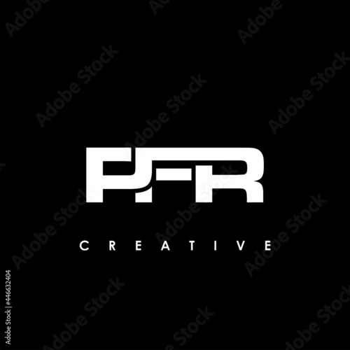 PFR Letter Initial Logo Design Template Vector Illustration photo