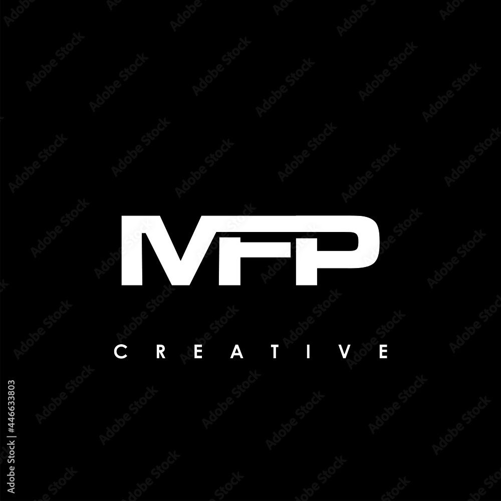 MFP Letter Initial Logo Design Template Vector Illustration MFP Letter Initial Logo Design Template Vector Illustration