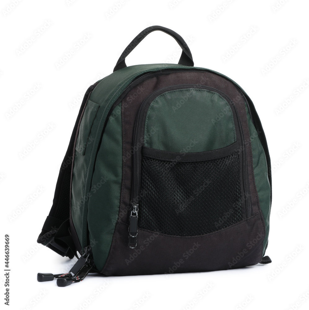 Backpack for camera isolated on white. Professional accessory Backpack for camera isolated on white. Professional accessory