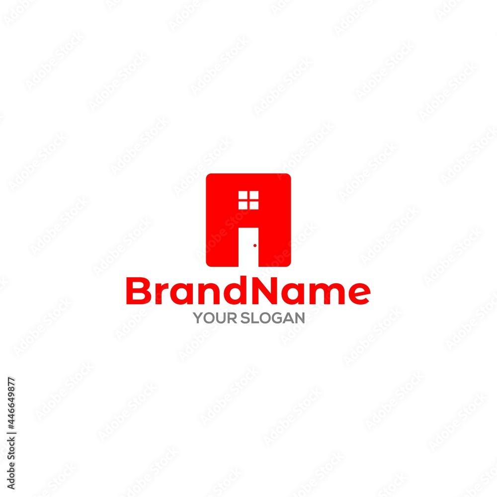 IA Home Logo Design Vector IA Home Logo Design Vector