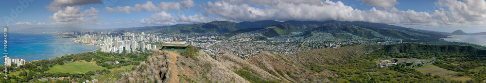 Obraz premium Honolulu panorama