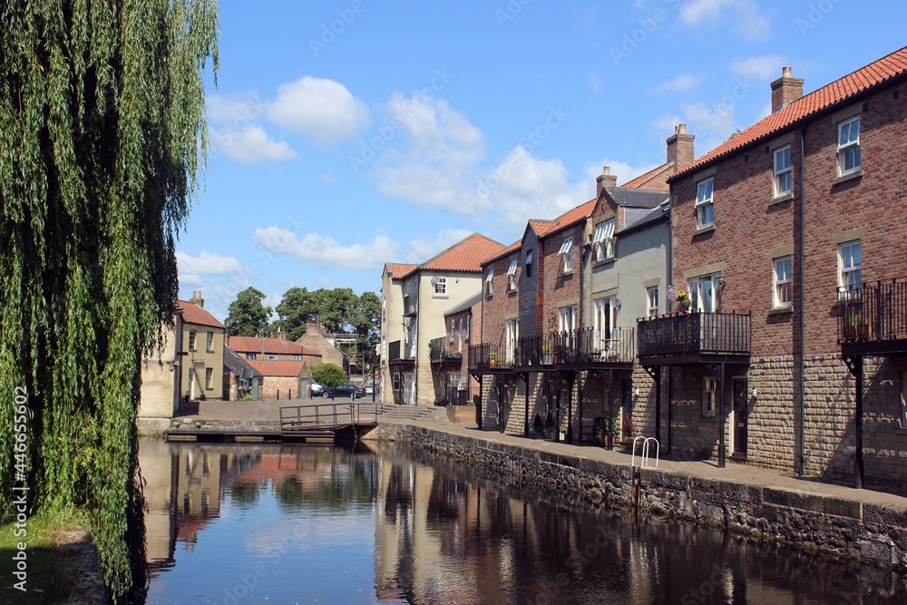 Canal Wharf, Ripon, North Yorkshire.