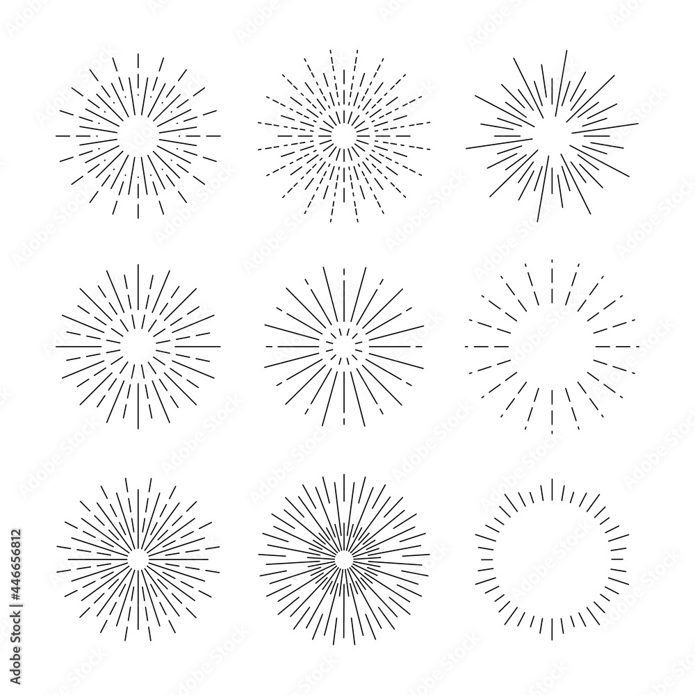 Doodle explosion sun shine, hand drawn star. Doodle explosion sun shine, hand drawn star.