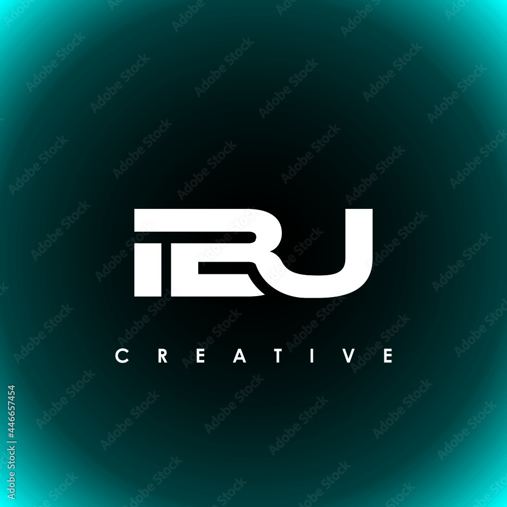 IBU Letter Initial Logo Design Template Vector Illustration IBU Letter Initial Logo Design Template Vector Illustration