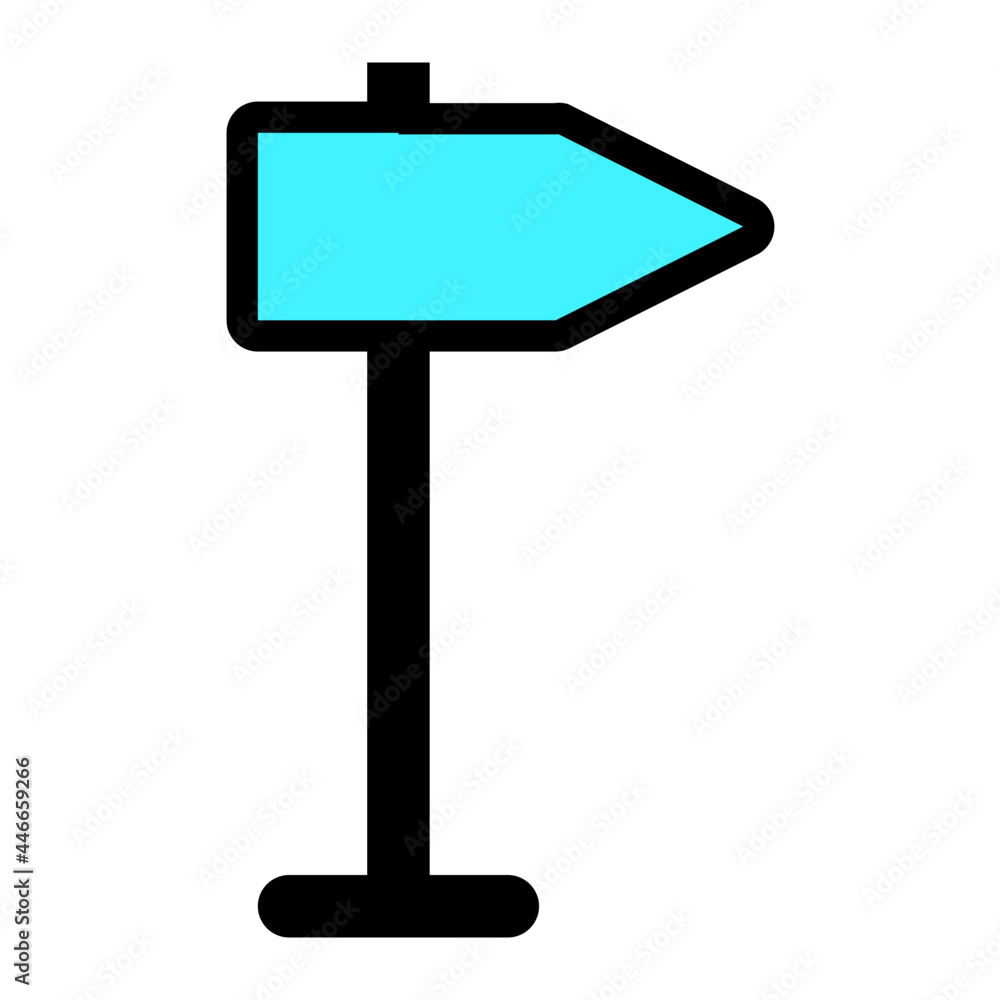 road sign icon. road sign icon.