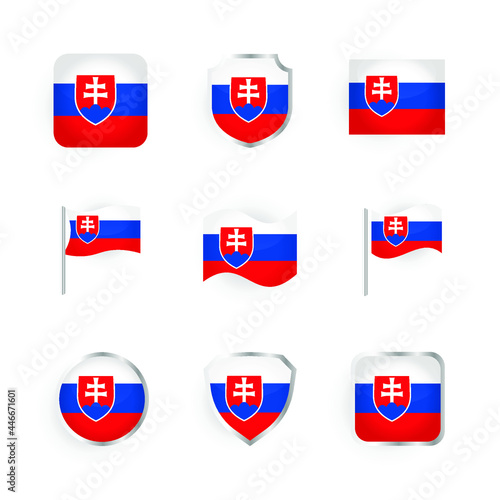 Free Download Slovakia Flag Icons Set - GFXLoad