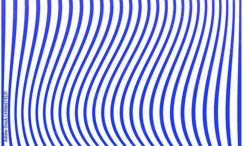 Abstract Blue Curved Lines Pattern