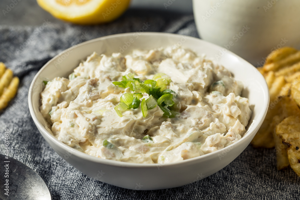 Homemade Clam Dip Appetizer Homemade Clam Dip Appetizer