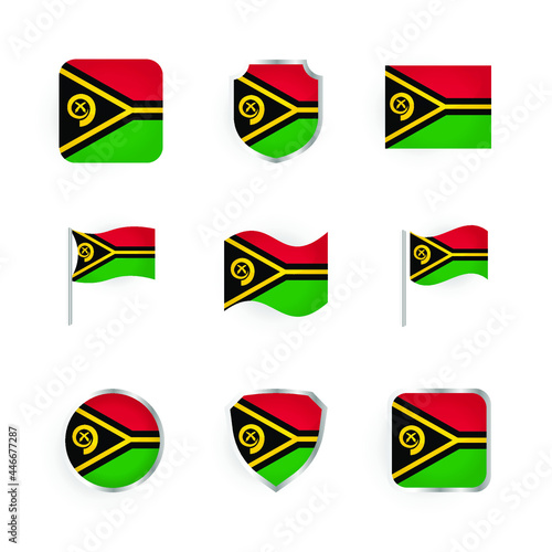 Vanuatu Flag Icons Set Free Download Vanuatu Flag Icons Set - GFXLoad