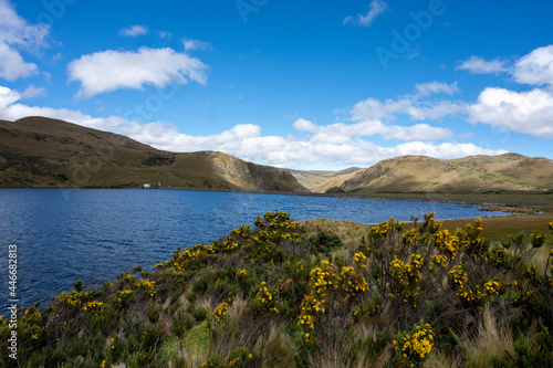 Paisaje con lago 
