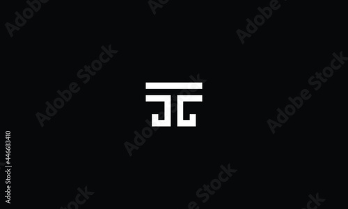  Letter T or TT initial alphabet logo design template element 