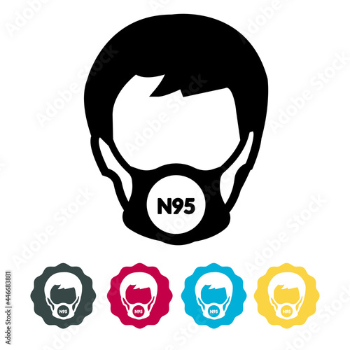 Respiratory Protective Mask - N95 - Icon