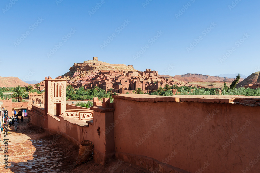 Φωτογραφία The Kasbahs of Ait Ben Haddou / The Kasbahs of Ait Ben Haddou in the south of Morocco, Africa
