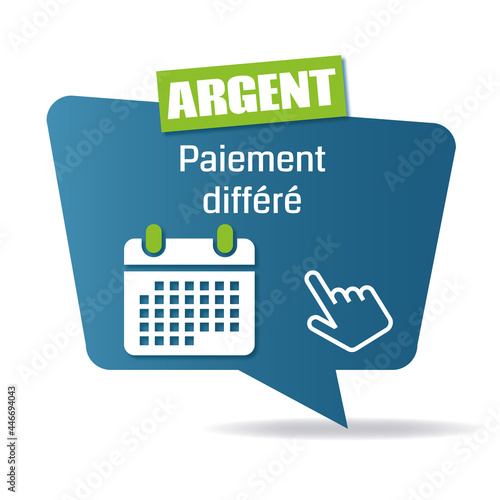 Logo paiement différé.