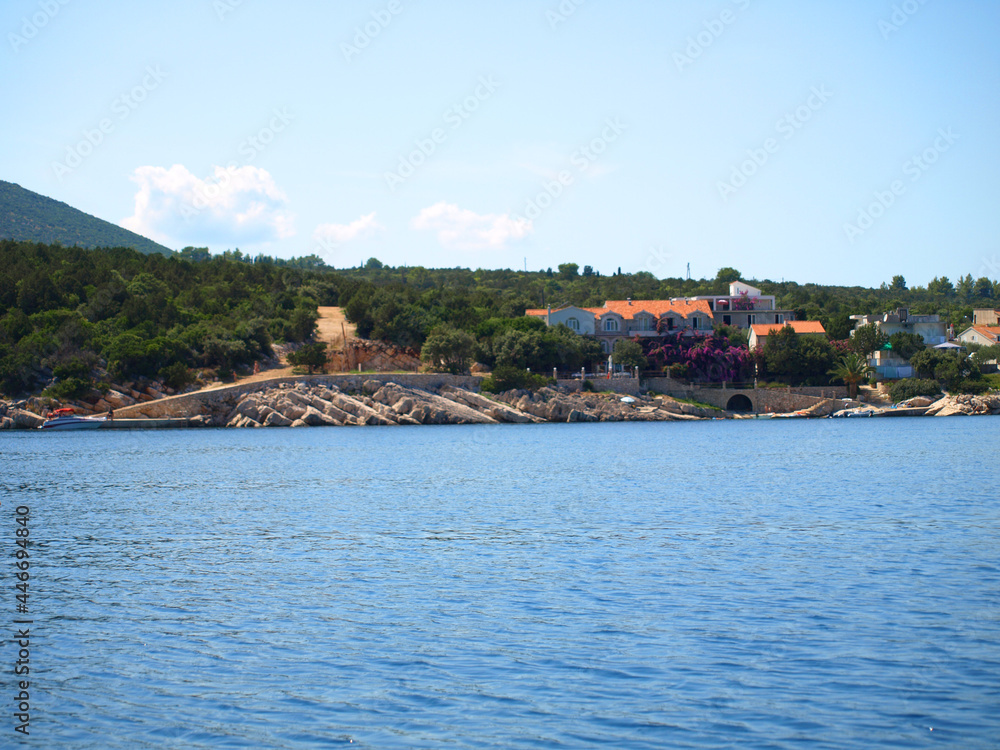 The island of Hvar in the Adriatic Sea